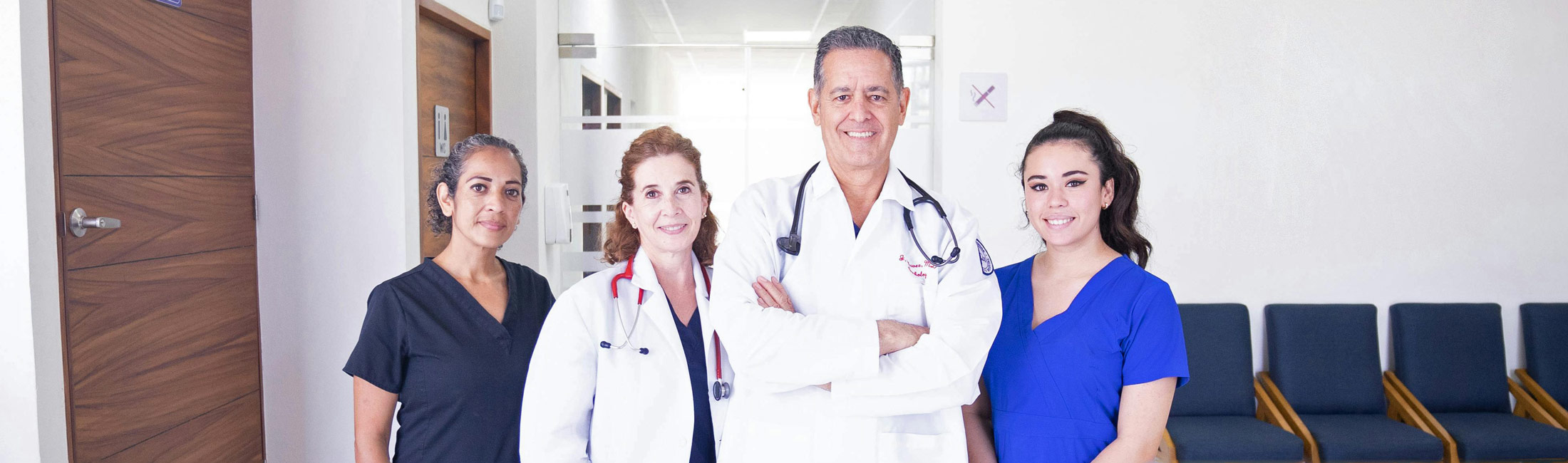 medical staff standing