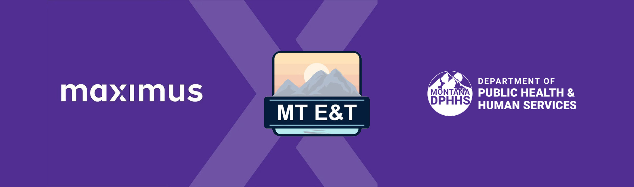 logos of maximus MT ET DPHHS