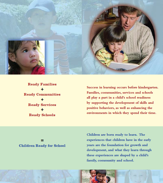 school readiness brochure 