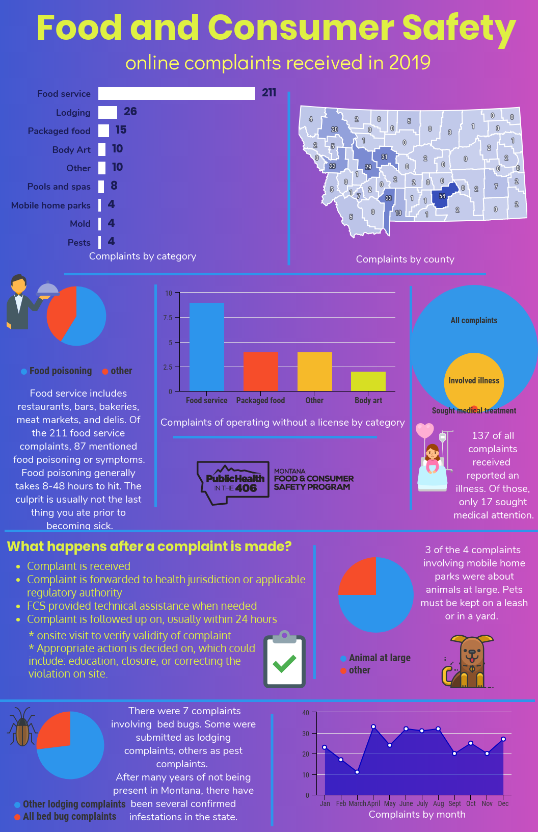 Food and Consumer Safety online complaints 2019